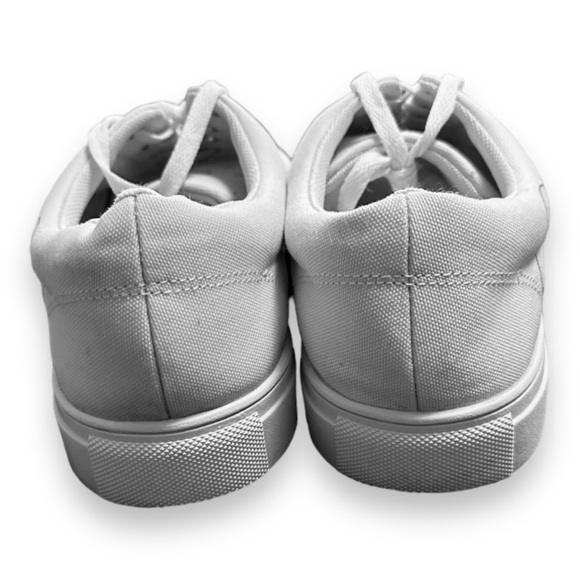 Fjolk Men’s Classic White Lace Up Shoes - Size 10.5 - Picture 6 of 7